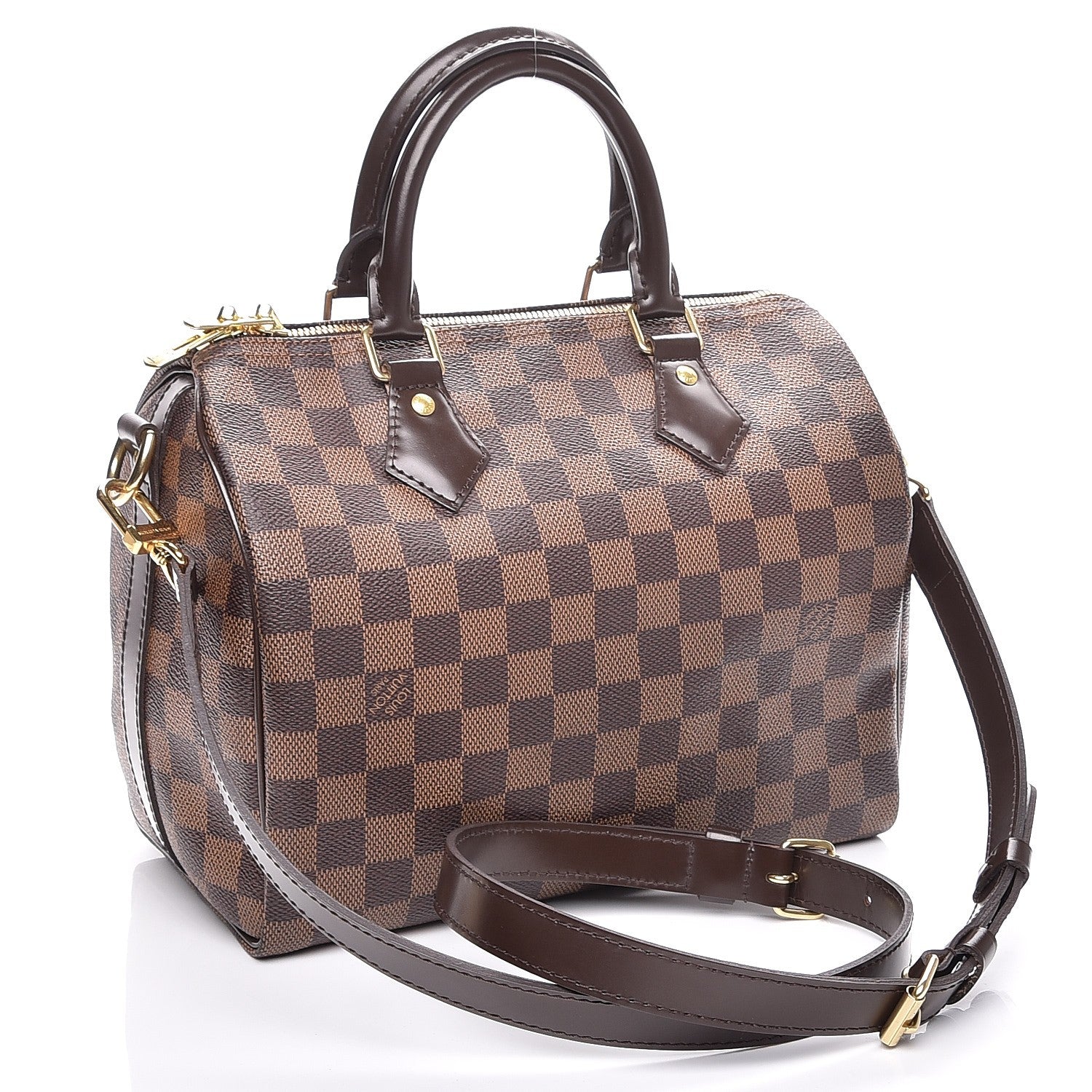 Louis Vuitton Damier Ebene Speedy Bandouliere 25 4 of 8