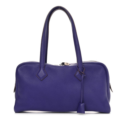 Hermes Taurillon Clemence Victoria Elan 38 Iris 1 of 13