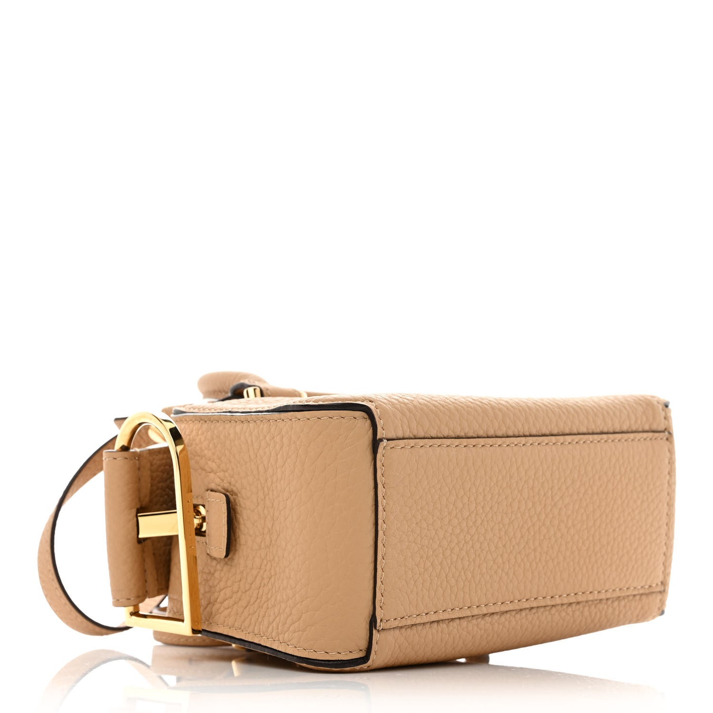 Taurillon Soft Nano Cool Box Satchel Latte