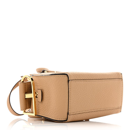 Delvaux Taurillon Soft Nano Cool Box Satchel Latte 4 of 9