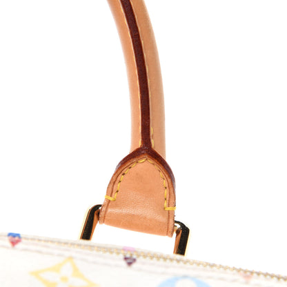 Louis Vuitton Monogram Multicolor Speedy 30 White 10 of 14