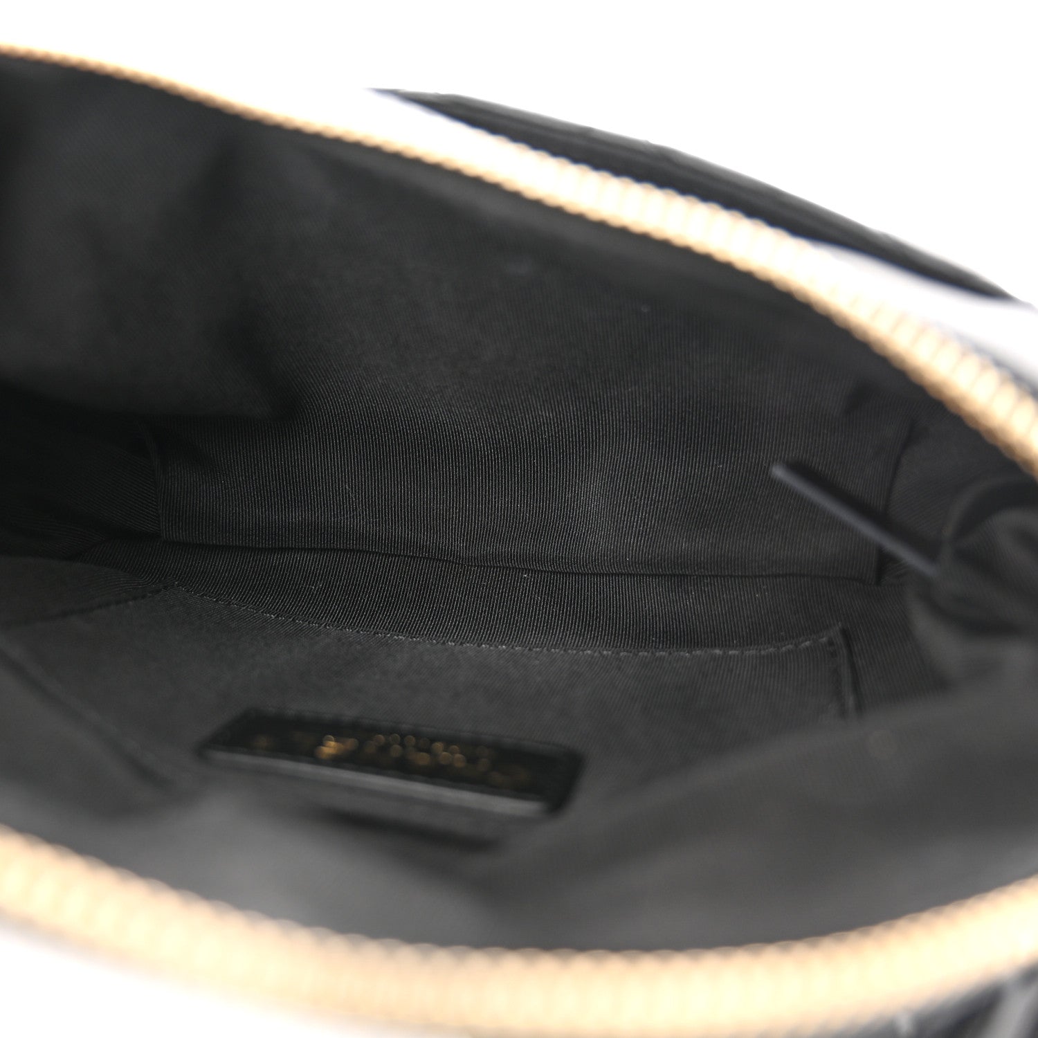 Chanel Lambskin Quilted Waist Bag Fanny Pack Black 5 of 12