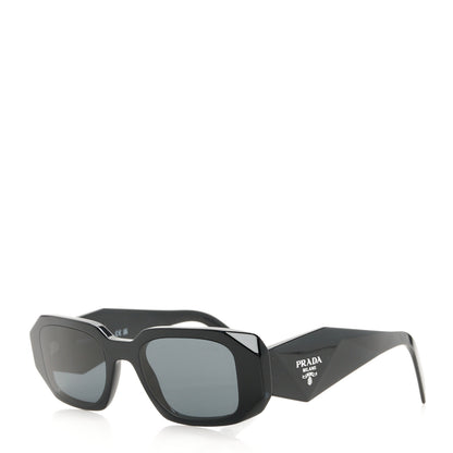Prada Acetate Symbole Sunglasses SPR 17W Black 1 of 8