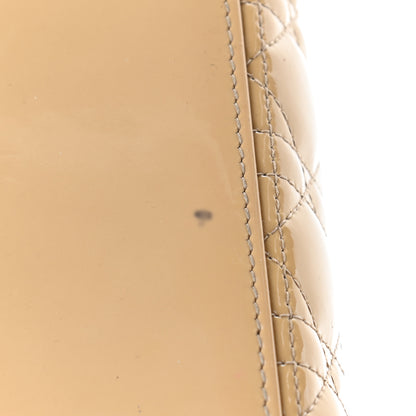 Christian Dior Patent Cannage Medium Lady Dior Beige 6 of 6