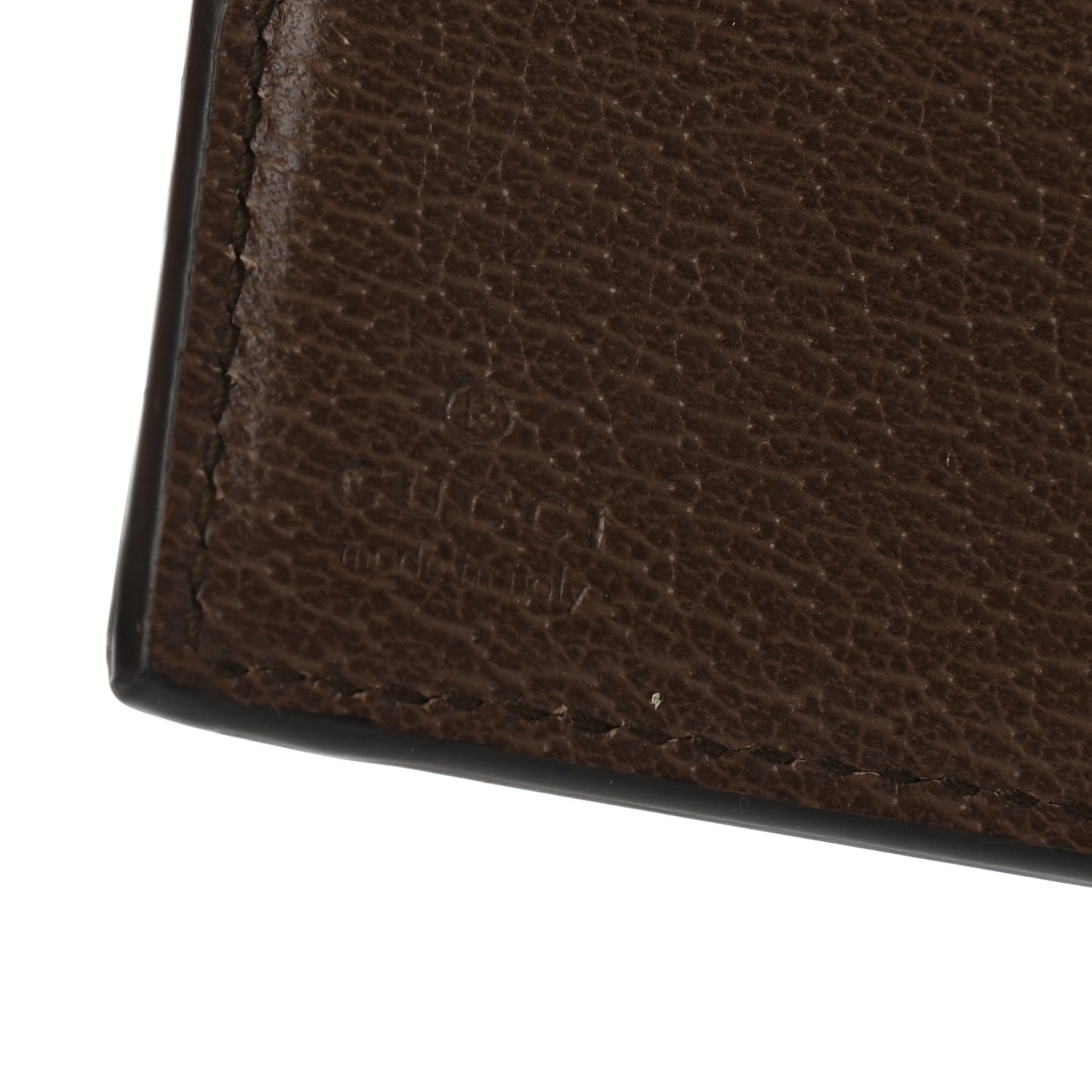 GG Supreme Monogram Web Ophidia French Flap Wallet Beige New Acero