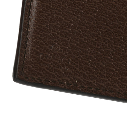 Gucci GG Supreme Monogram Web Ophidia French Flap Wallet Beige New Acero 7 of 8