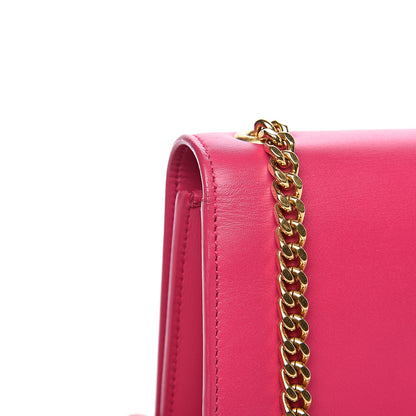 Saint Laurent Smooth Calfskin Medium Classic Monogram Kate Tassel Satchel Fuchsia 10 of 17