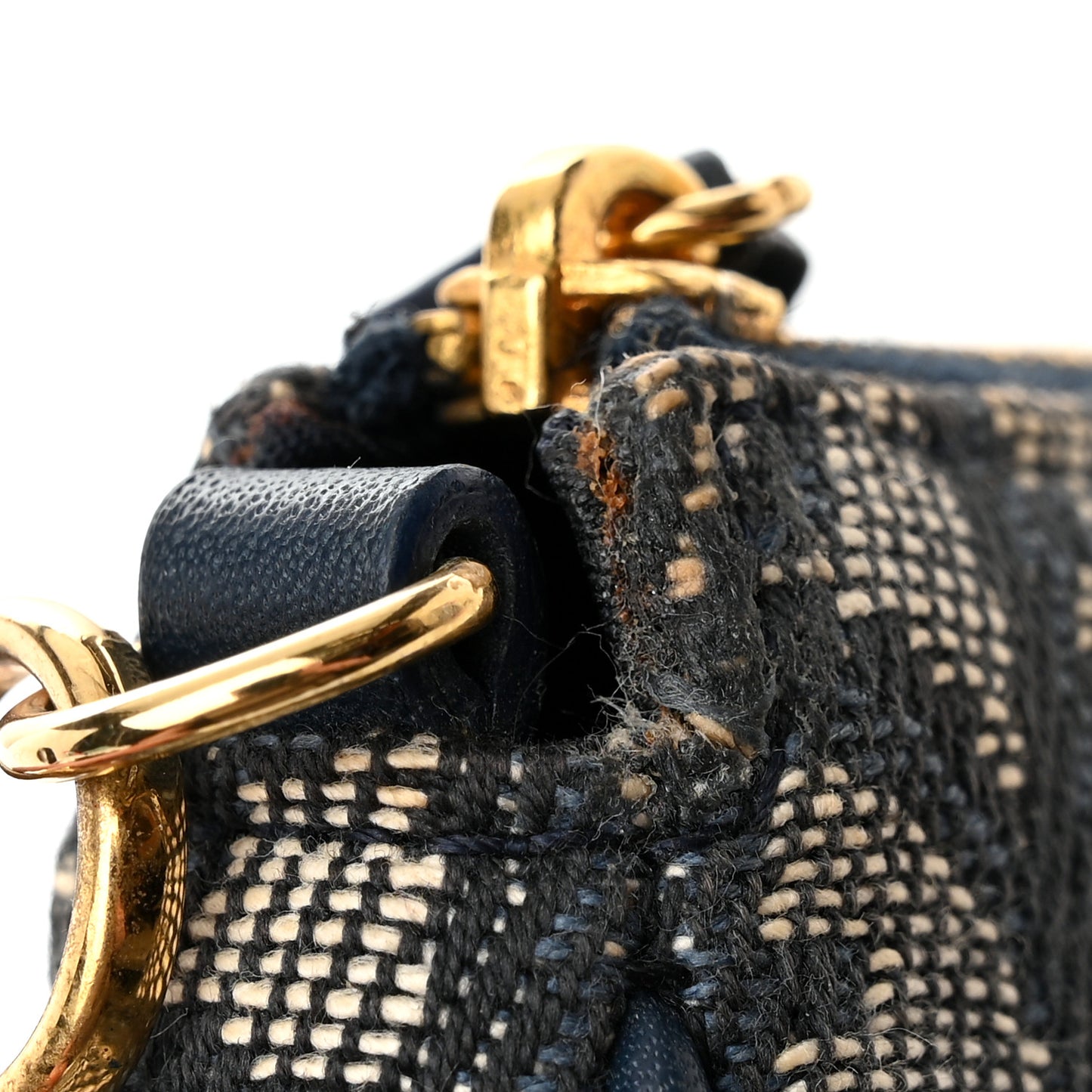 Monogram Mini Saddle Pochette Navy