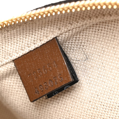 Gucci GG Supreme Monogram Azalea Calfskin Retro Interlocking G Multi-Function Bag Beige Ebony Brown Sugar 6 of 9