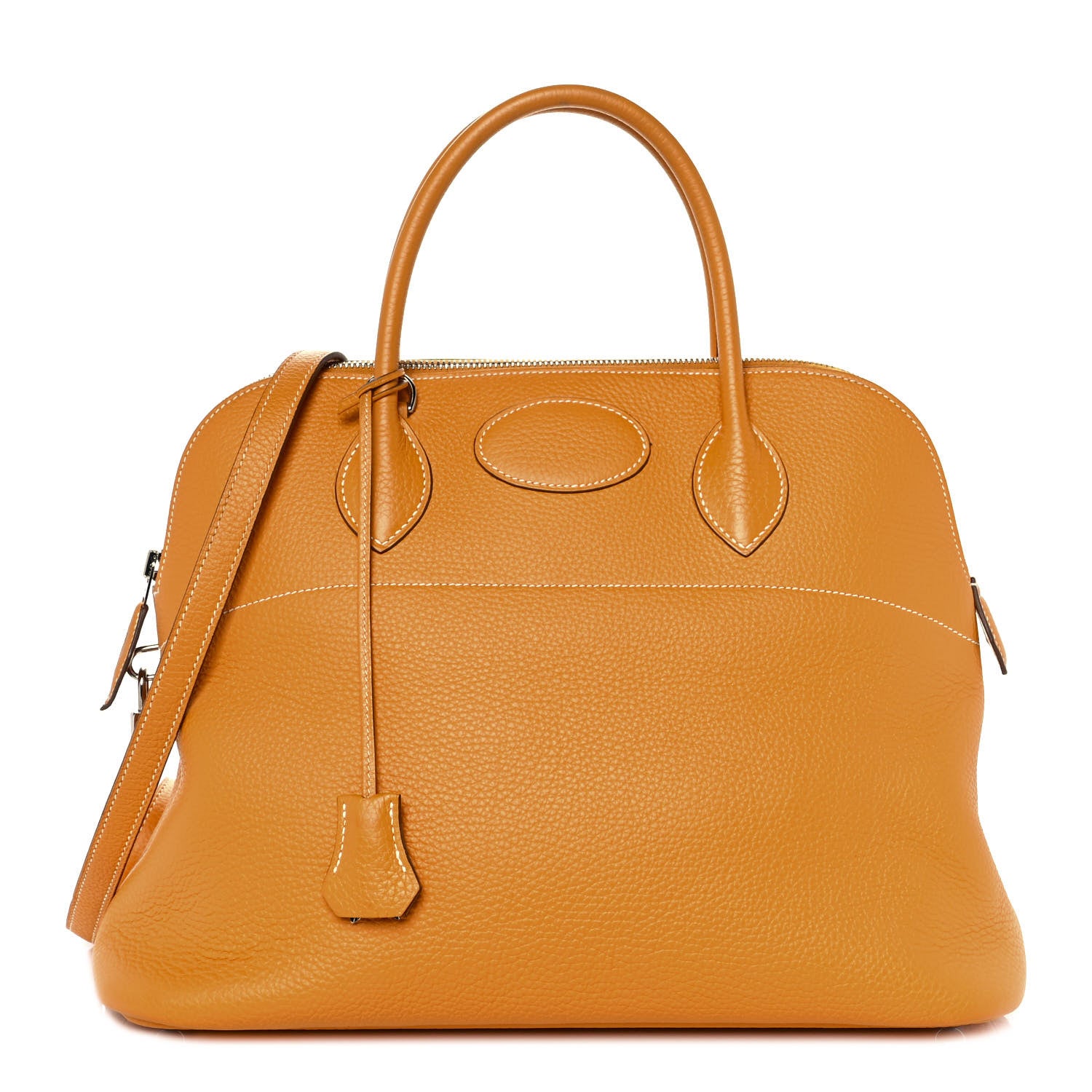 Hermes Taurillon Clemence Bolide 35 Moutarde 1 of 9