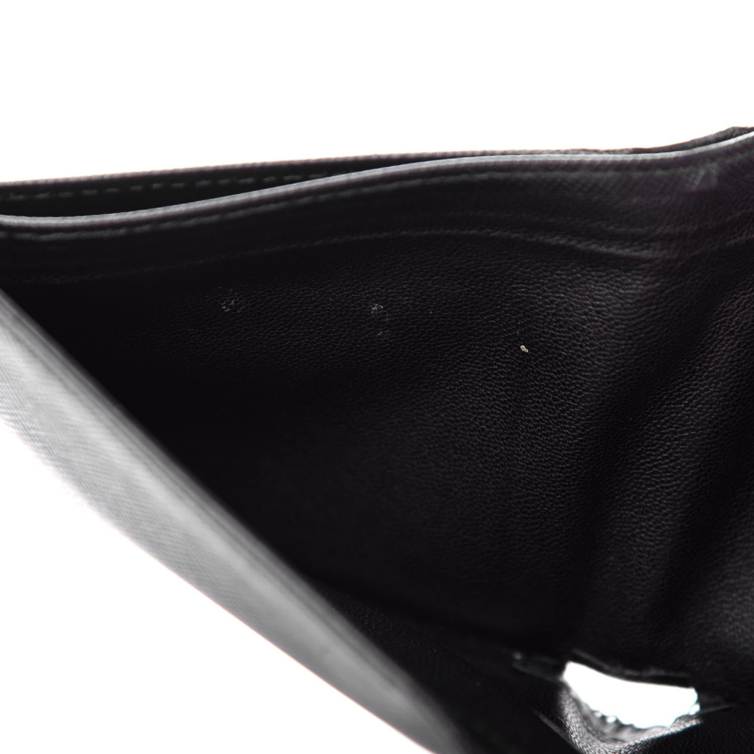 Prada Saffiano Bi-Fold Wallet Black 7 of 9