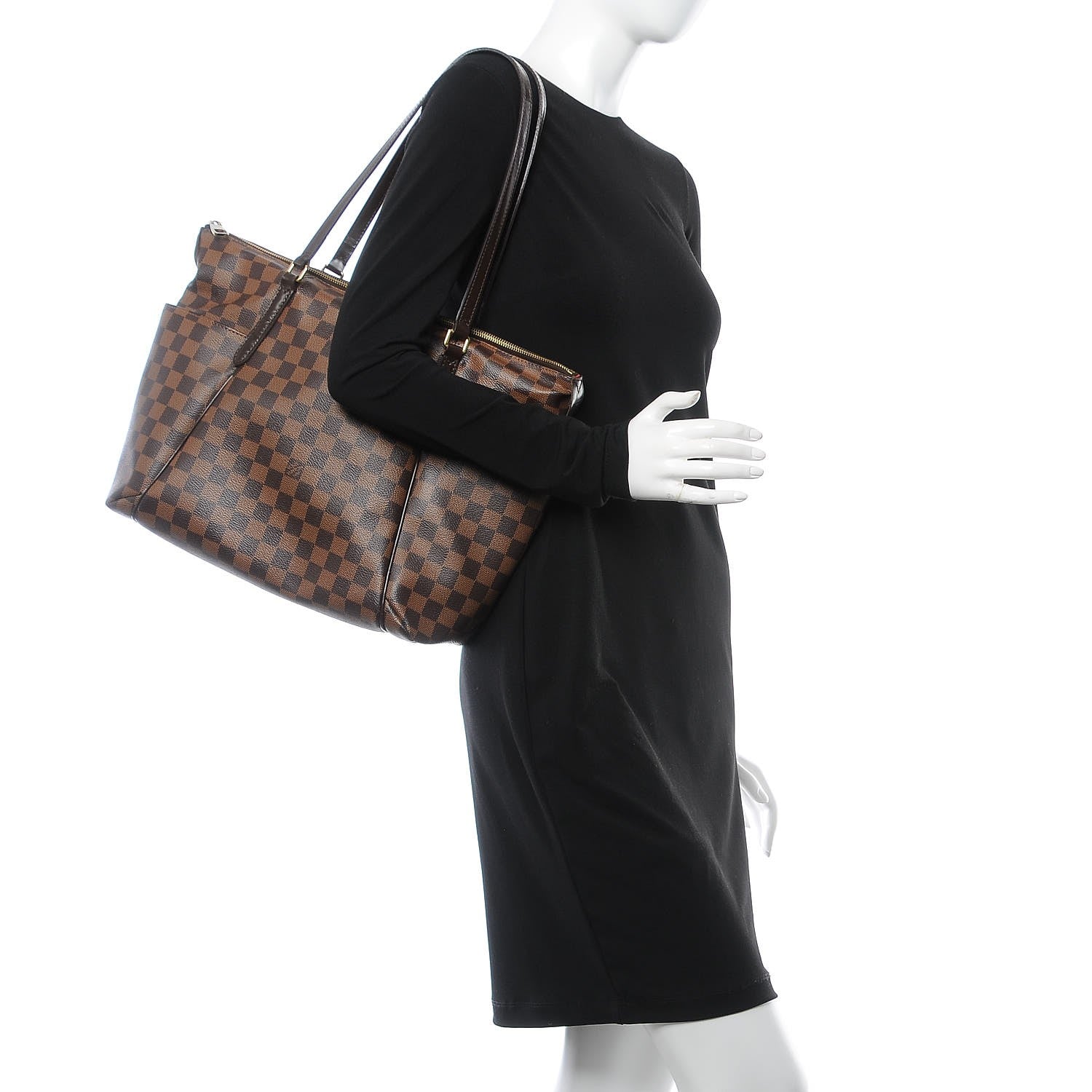 Louis Vuitton Damier Ebene Totally MM 2 of 10