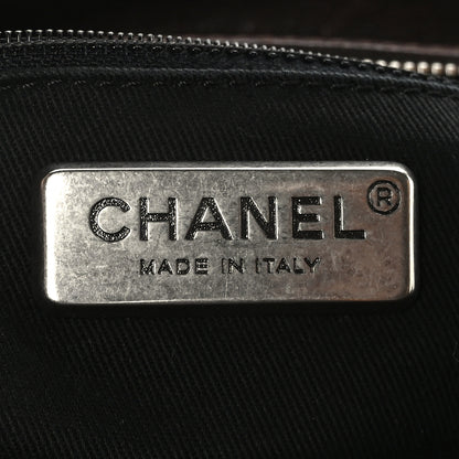 Chanel Caviar Quilted Bowler Tote Brown 6 of 9