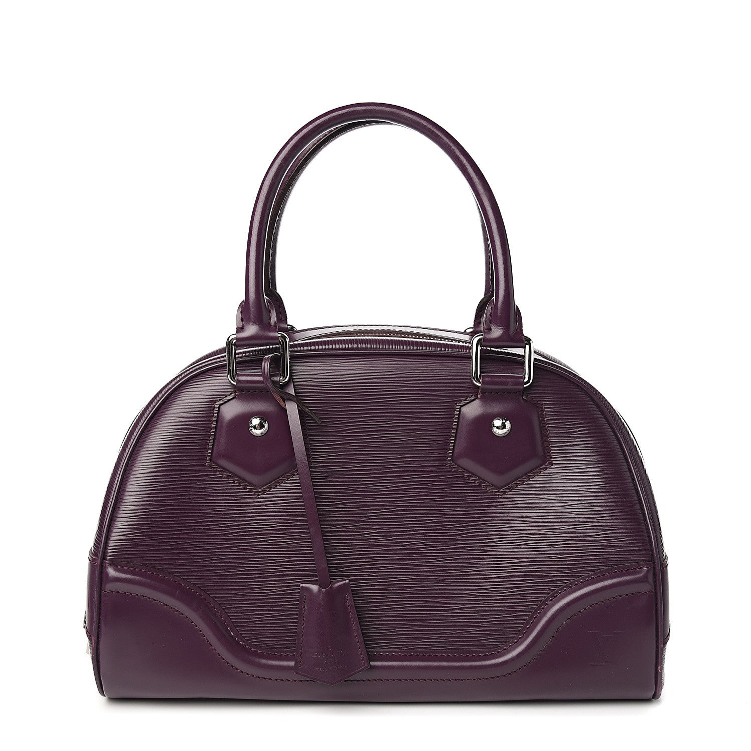 Louis Vuitton Epi Bowling Montaigne PM Cassis 1 of 10