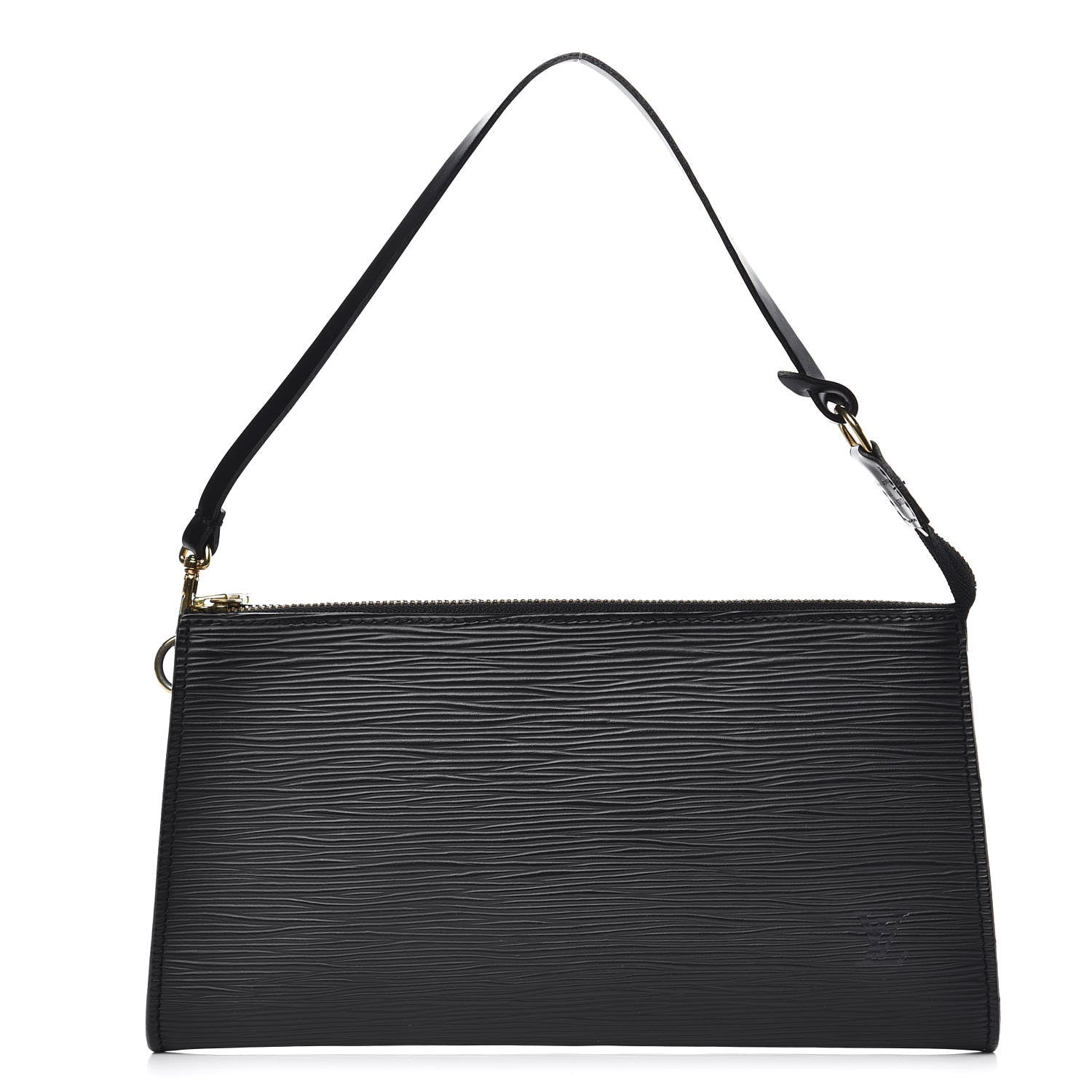 Louis Vuitton Epi Pochette Accessories 24 Black 1 of 12