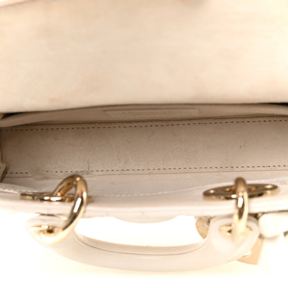 Christian Dior Lambskin Cannage Mini Lady D-Joy Latte 4 of 9