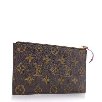 Louis Vuitton Monogram Felicie Chain Wallet Zippered Insert Fuchsia 2 of 5