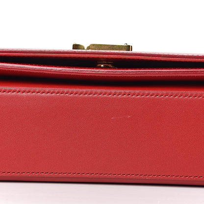 Saint Laurent Smooth Calfskin Medium Classic Monogram Universite Bag Red 17 of 20