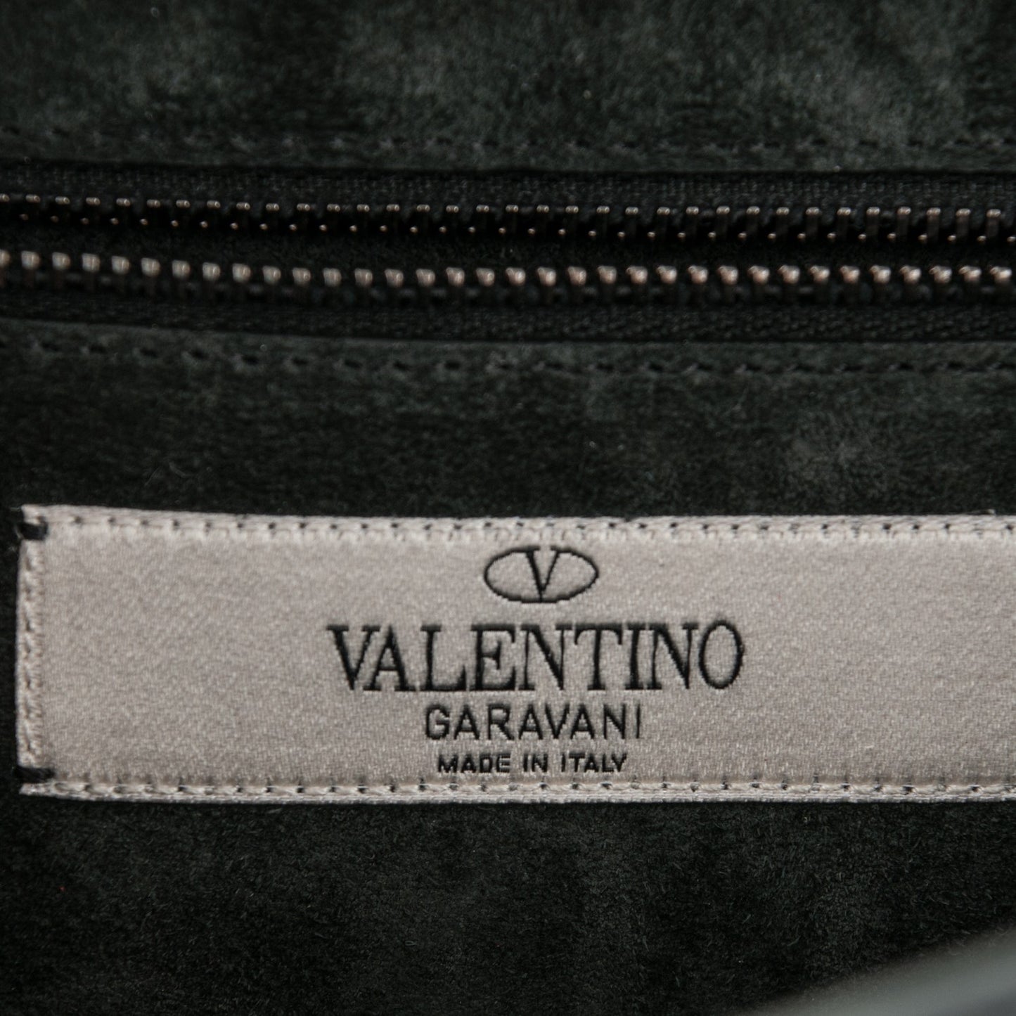 Pebbled Calfskin Star Studded Medium Lock Flap Black