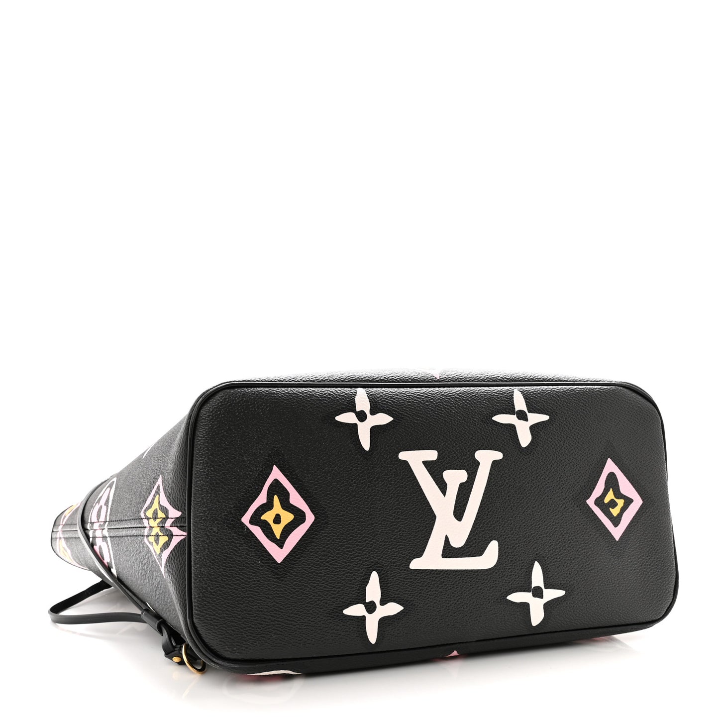 Monogram Giant Wild at Heart Neverfull MM Black