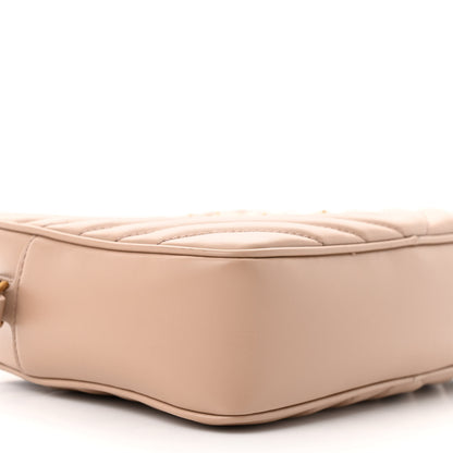 Saint Laurent Calfskin Matelasse Monogram Lou Camera Bag Dark Beige 9 of 11