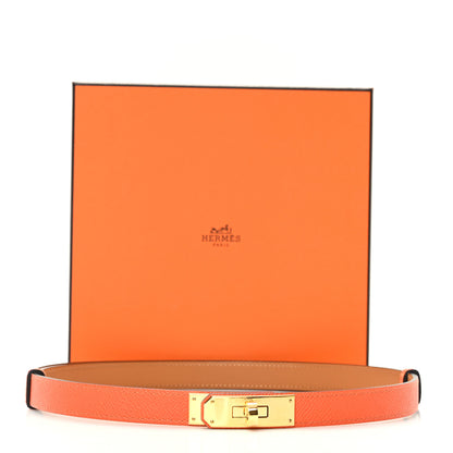 Hermes Epsom Kelly Belt Feu 4 of 4