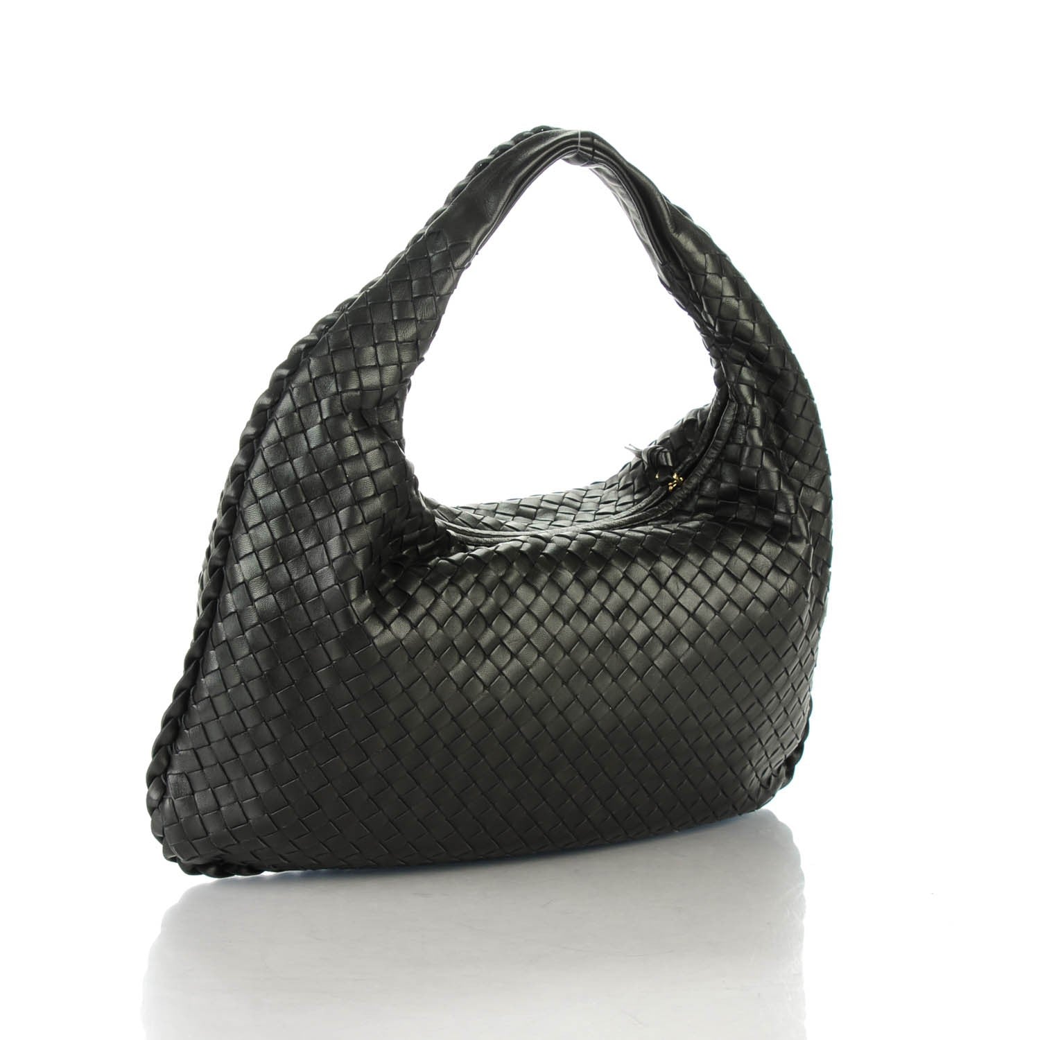 Bottega Veneta Nappa Intrecciato Medium Veneta Hobo Black 3 of 8