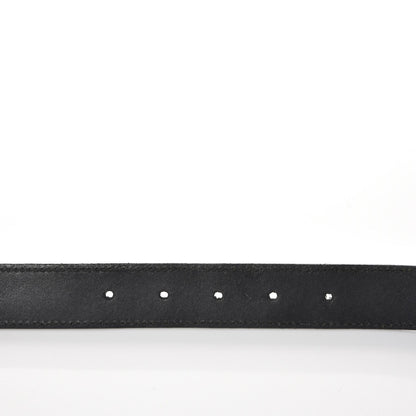 Gucci Calfskin Interlocking G Belt 80 32 Black 7 of 7