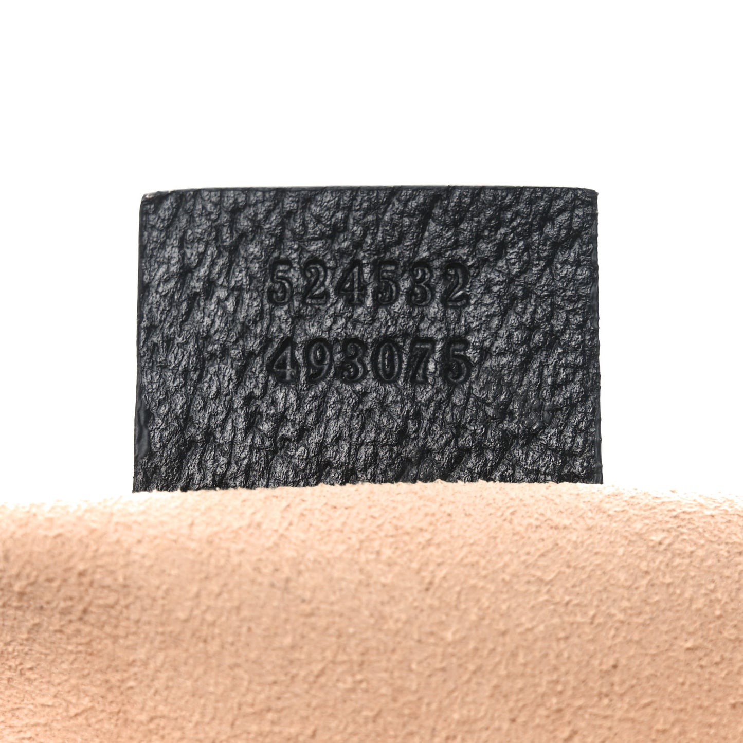 Textured Dollar Calfskin Web Medium Ophidia Boston Black
