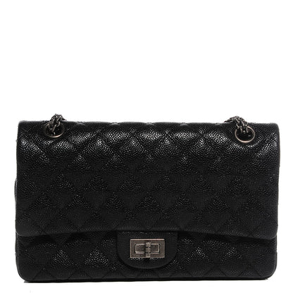 Chanel Caviar Quilted 2.55 Reissue 225 Flap Black 1 of 9