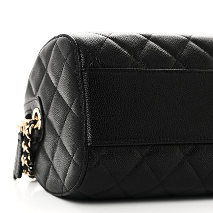 Chanel Caviar Quilted Classic Clutch with Chain Black 9 of 10