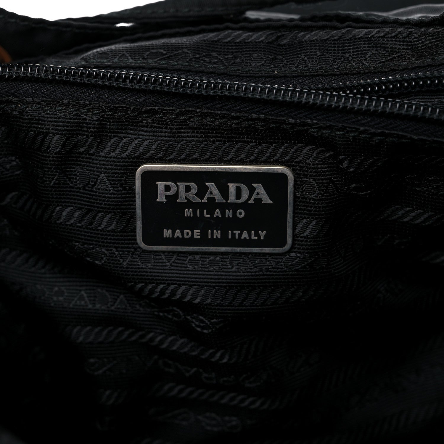 Prada Nylon Vela Medium Backpack Black 14 of 25