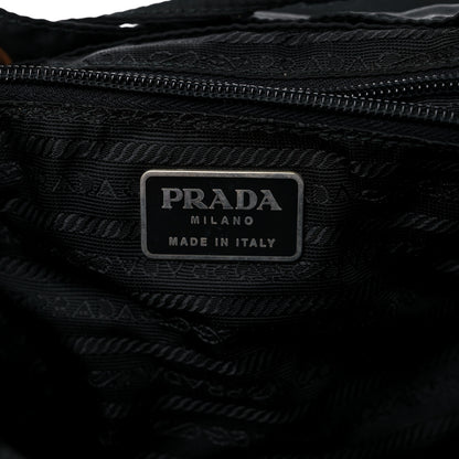 Prada Nylon Vela Medium Backpack Black 14 of 25