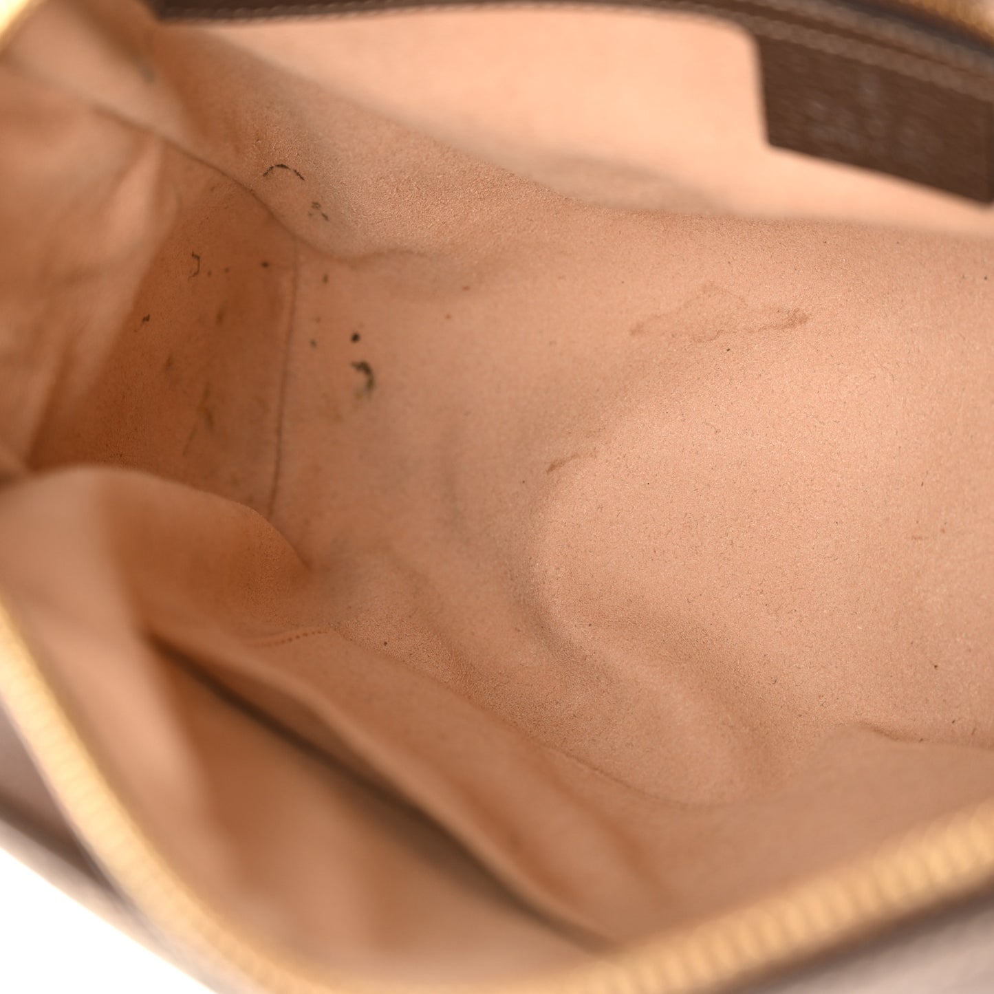 GG Supreme Monogram Web Small Ophidia Shoulder Bag Brown