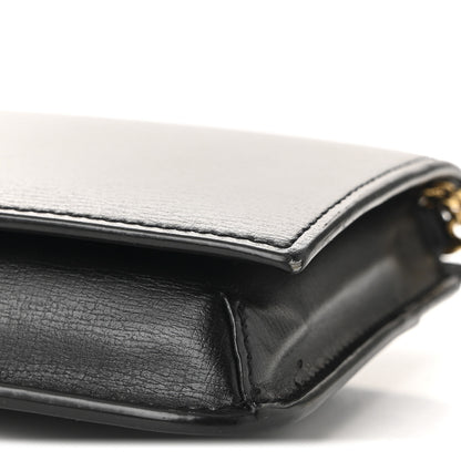 Saint Laurent Smooth Calfskin Monogram Phone Holder Crossbody Black 10 of 11
