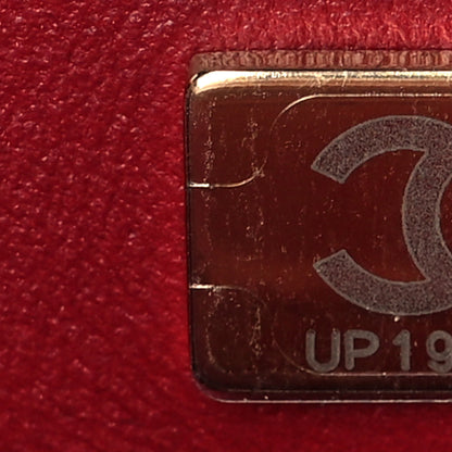 Chanel Lambskin Quilted Mini Rectangular Flap Burgundy 7 of 11