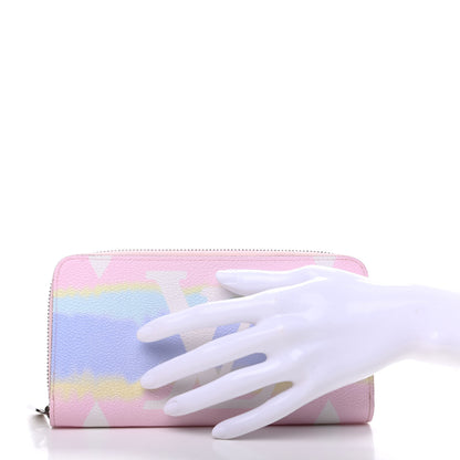 Louis Vuitton Monogram Escale Zippy Wallet Pastel 2 of 9