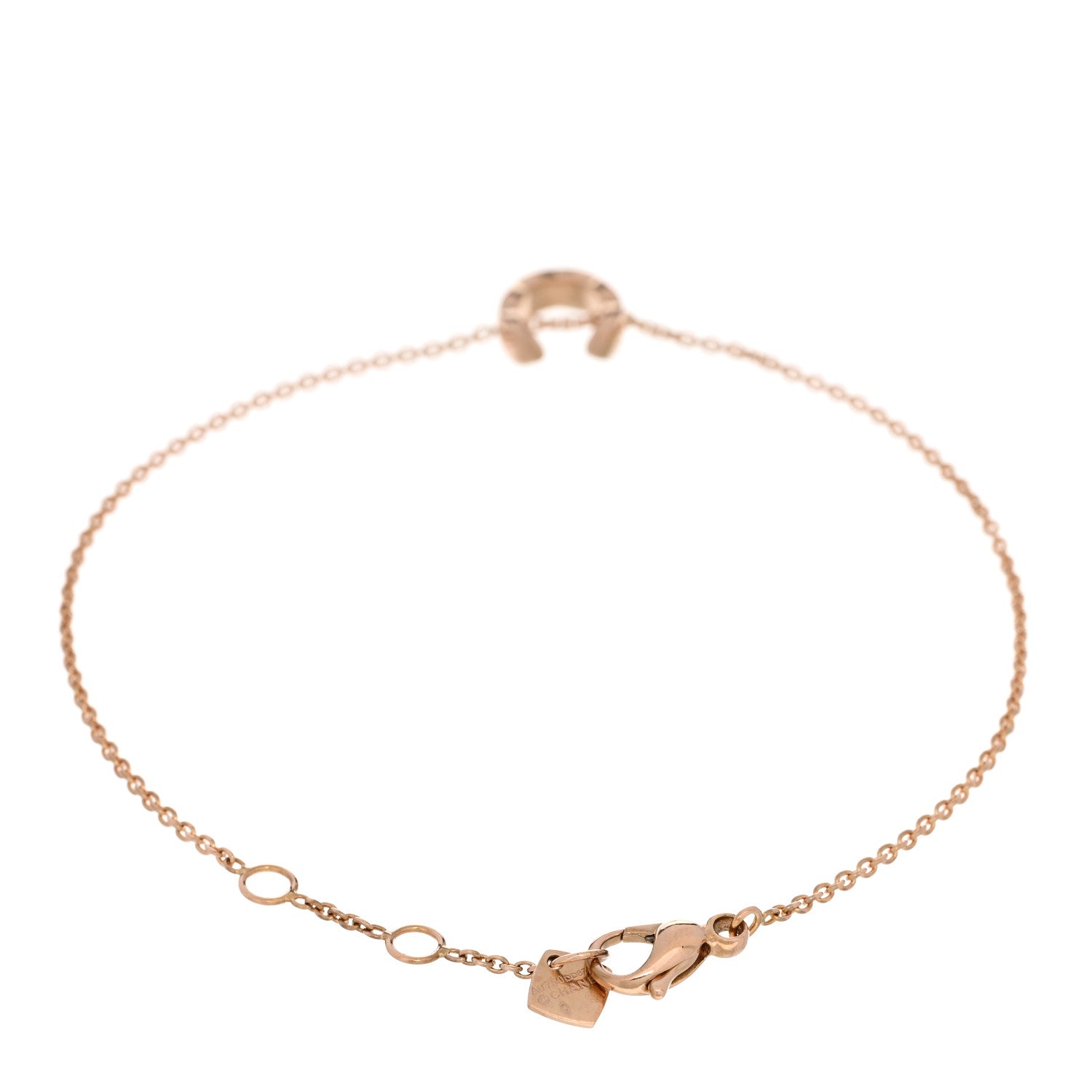 Chanel 18K Beige Gold Coco Bracelet 2 of 4