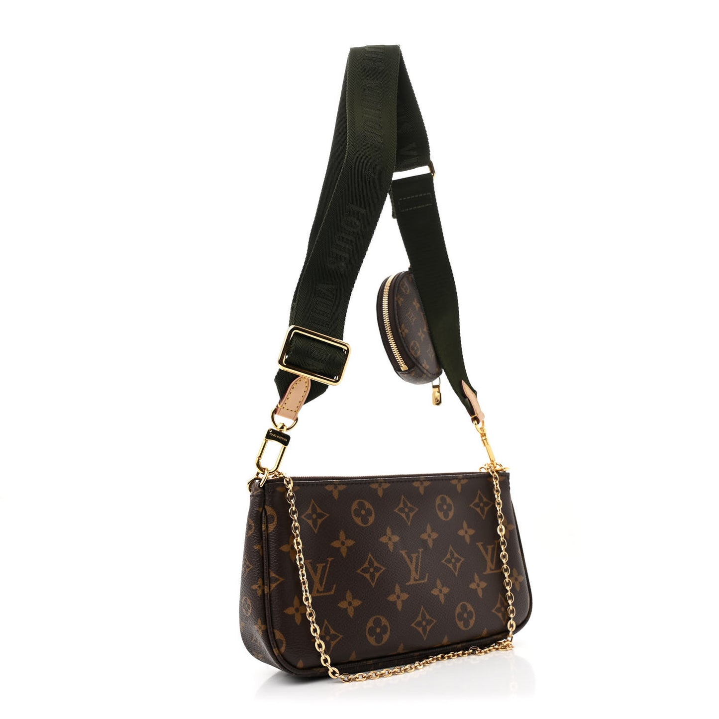 Monogram Multi Pochette Accessories Kaki