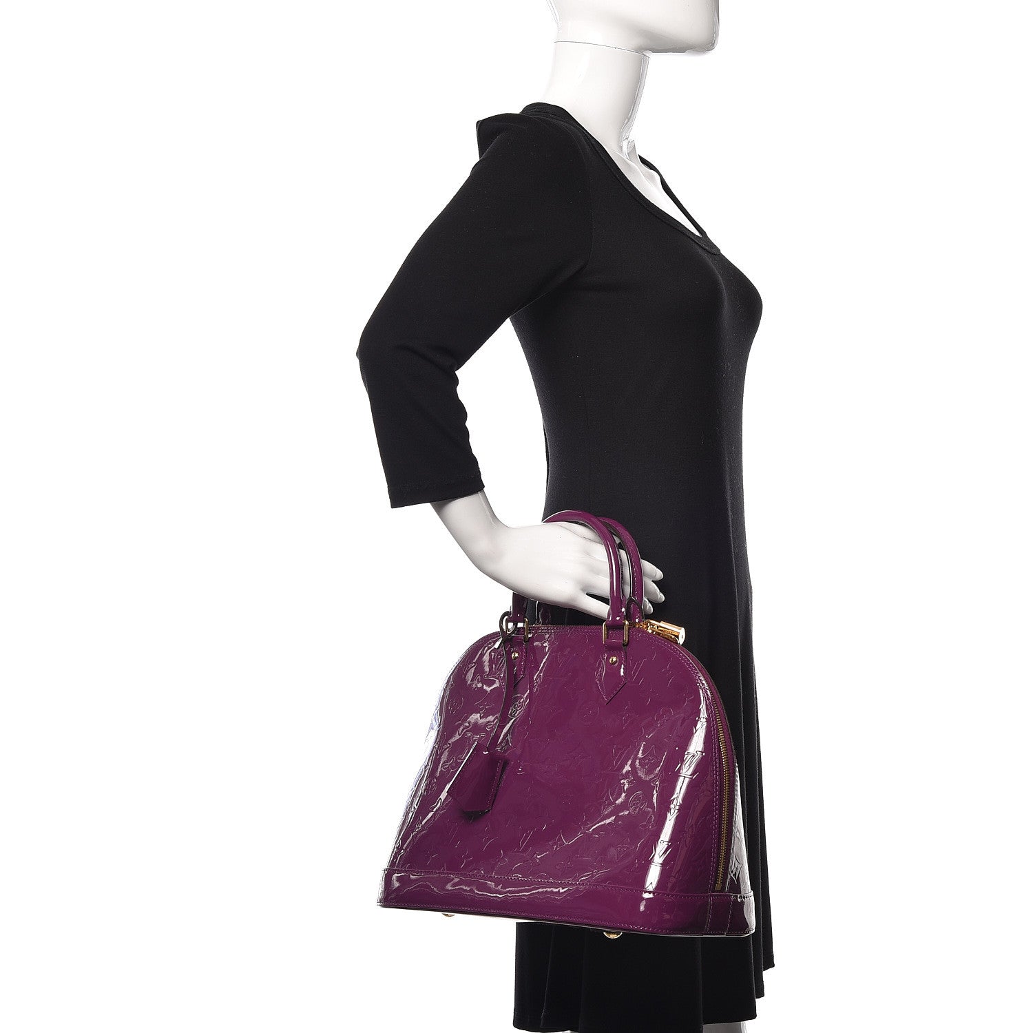 Louis Vuitton Vernis Alma MM Amethyste 1 of 11