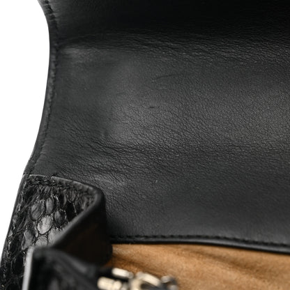 Gucci Snakeskin Small Dionysus Shoulder Bag Black 11 of 11