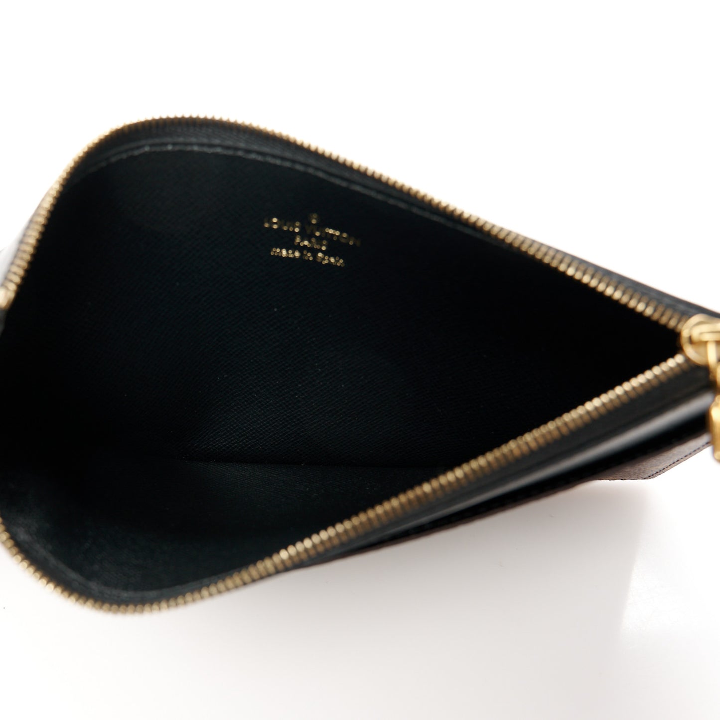 Monogram Slim Purse Black