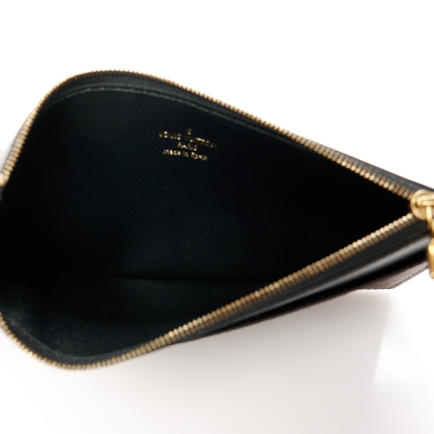 Louis Vuitton Monogram Slim Purse Black 5 of 7