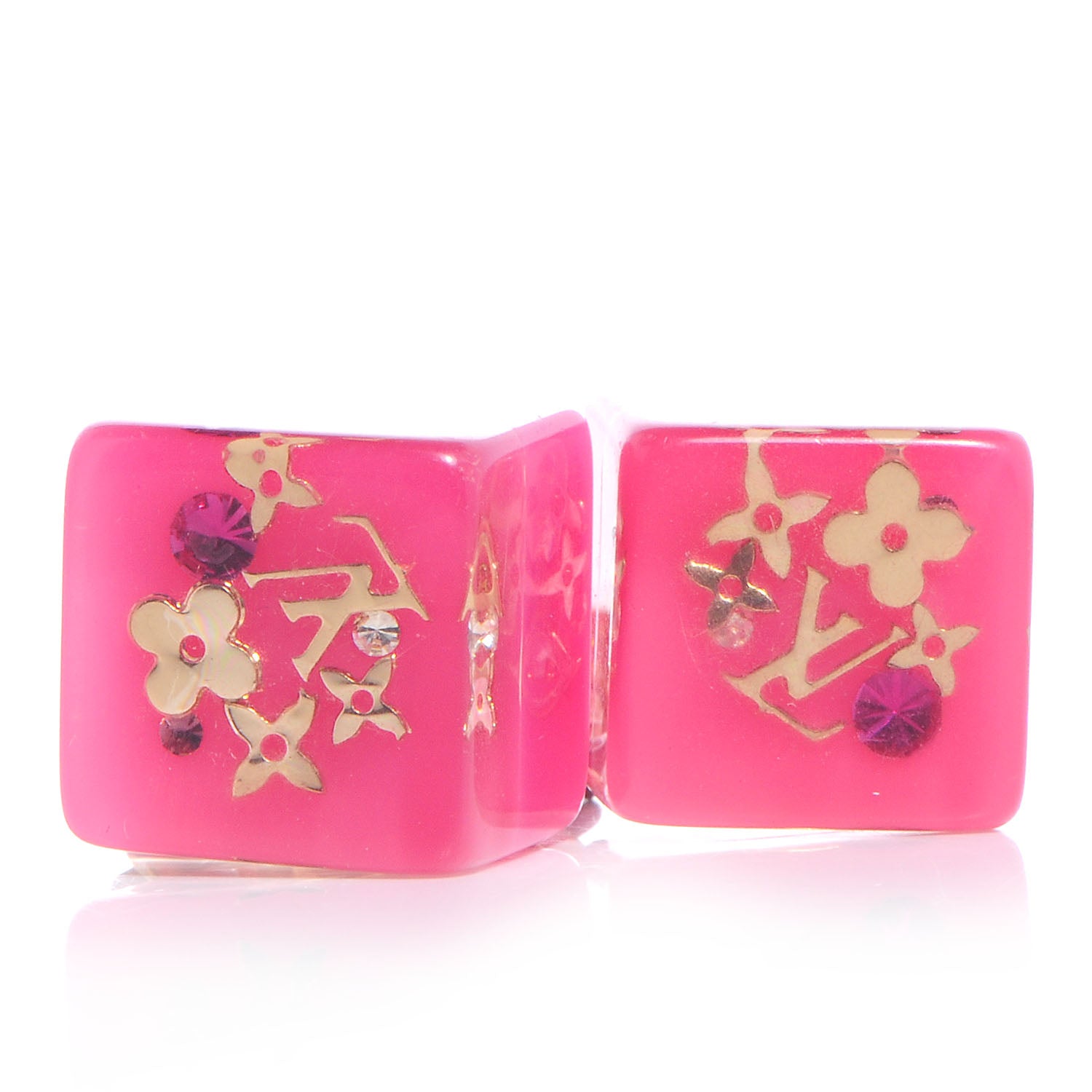 Louis Vuitton Inclusion Cell Phone Charm Rose Pop 3 of 5