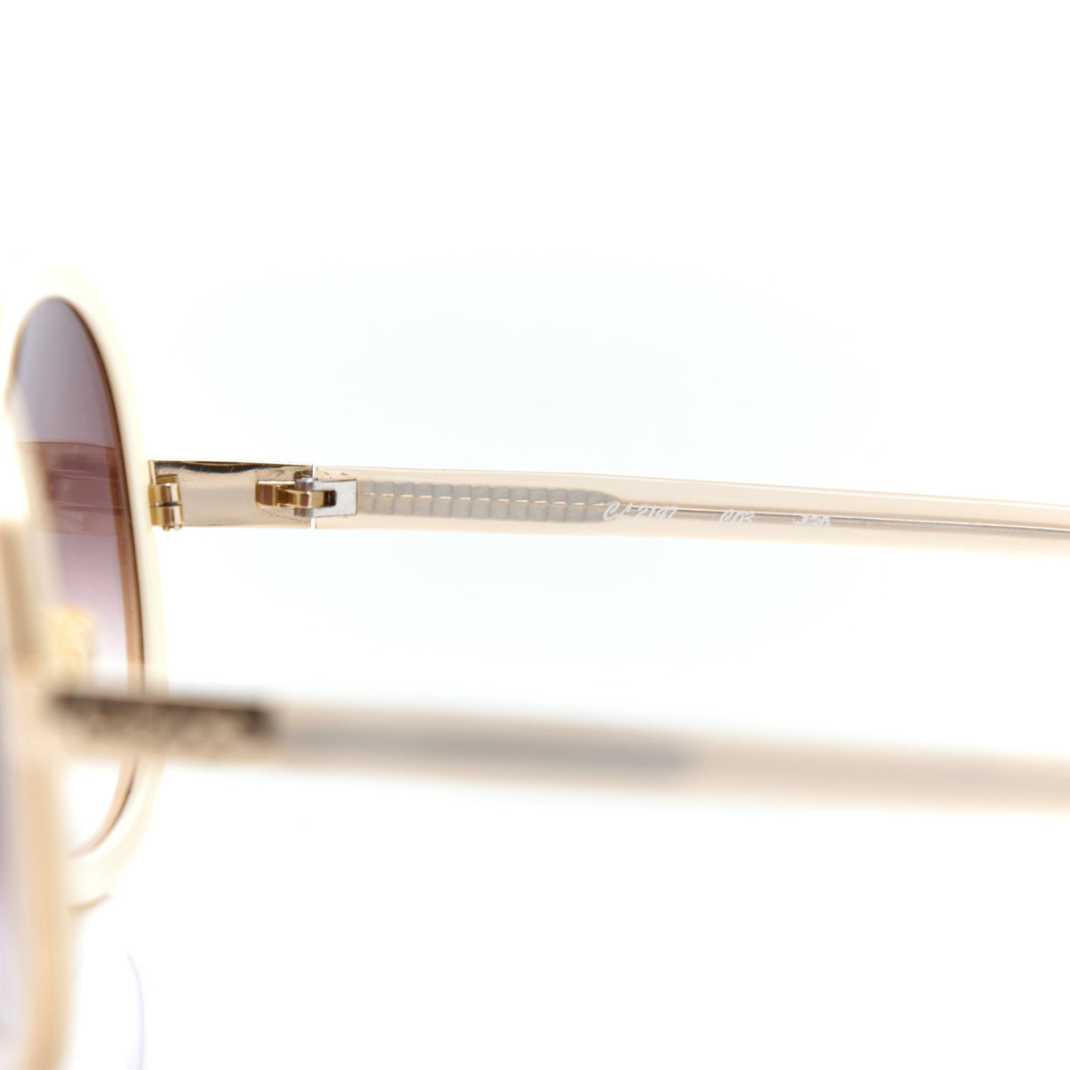 Chloe Mimosa Round Sunglasses CL2147 Gold 5 of 7