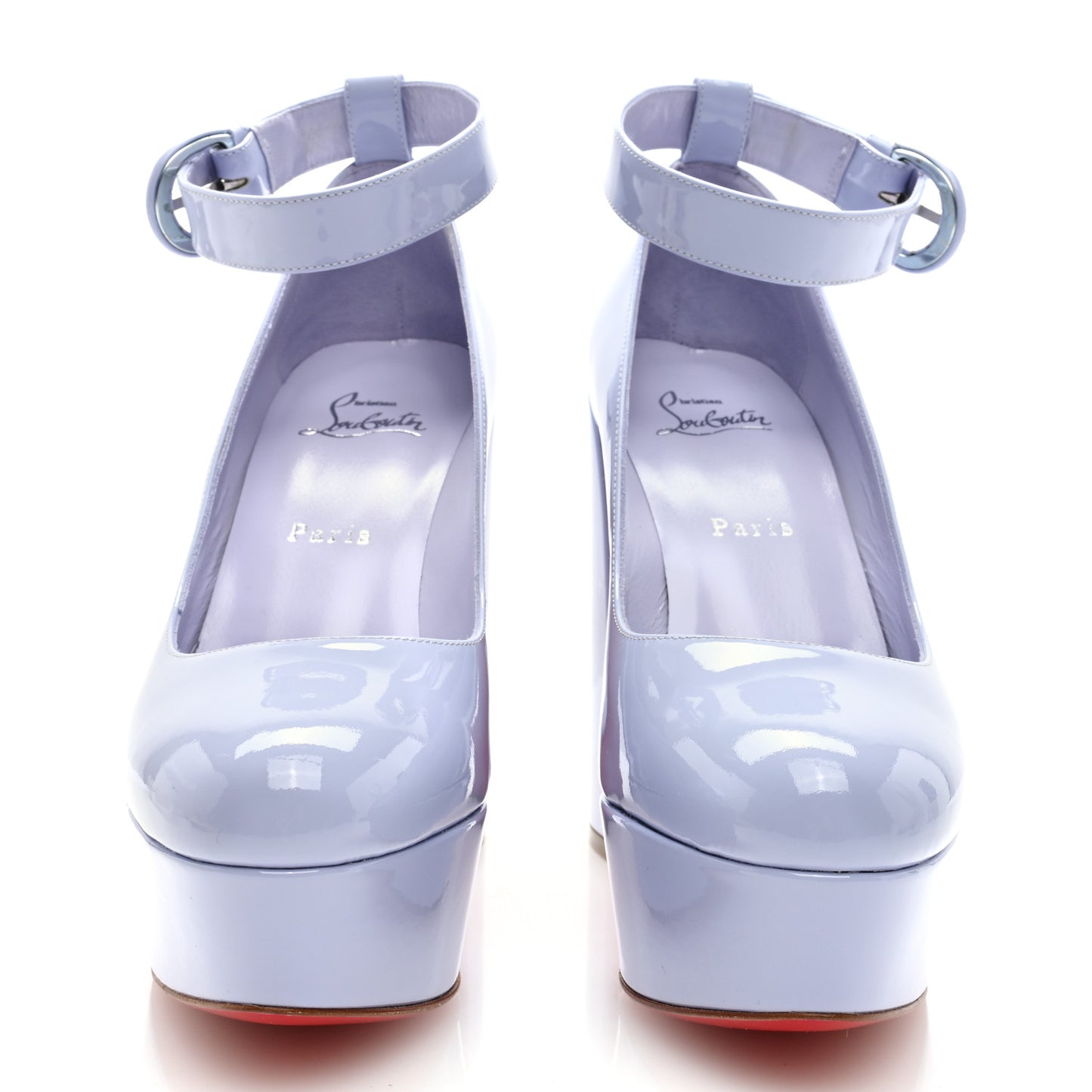 Patent Movida Astrap Jane 130 Platform Pumps 38.5 Skylight Lin