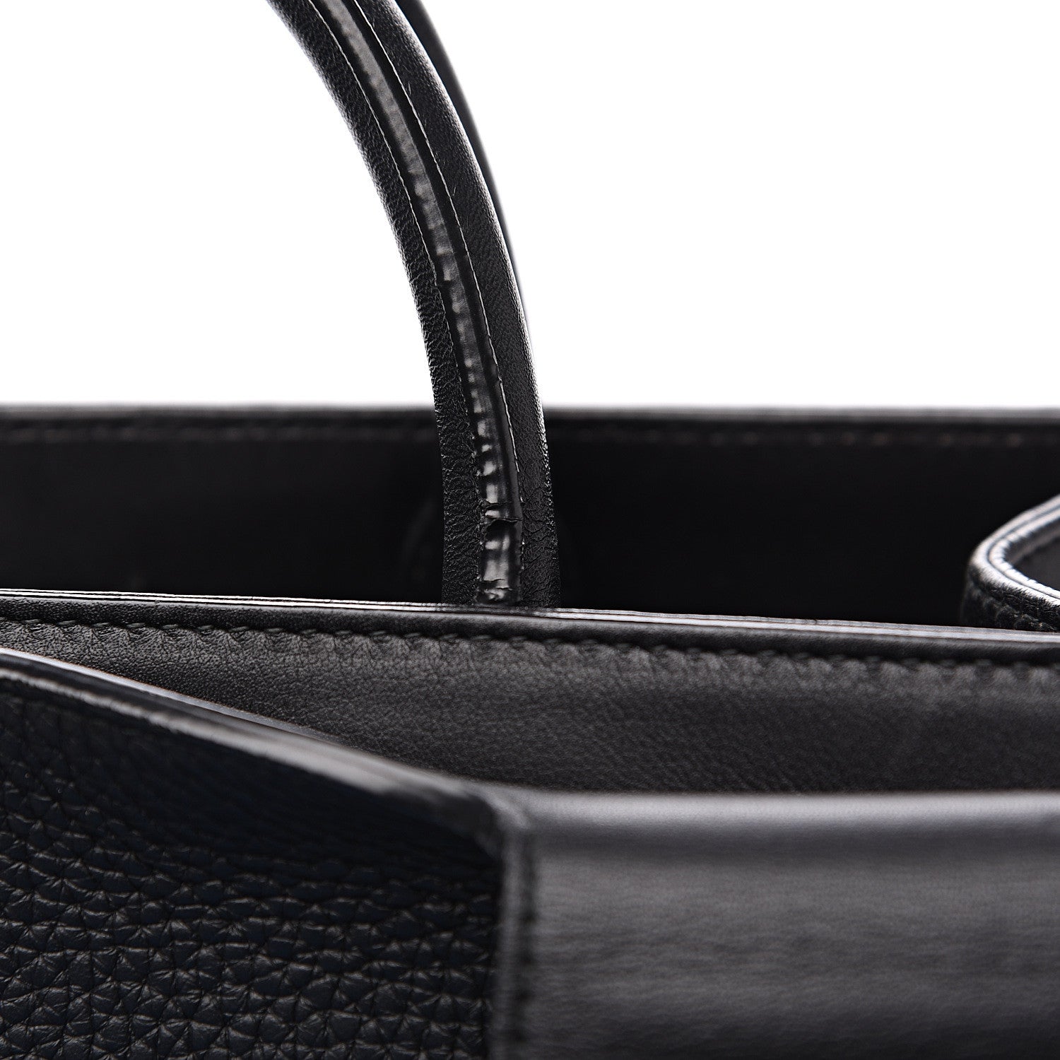 Christian Dior Grained Calfskin Medium Diorever Flap Black 9 of 12