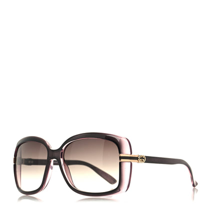 Gucci Acetate GG Web Sunglasses GG3188/S Purple 1 of 8