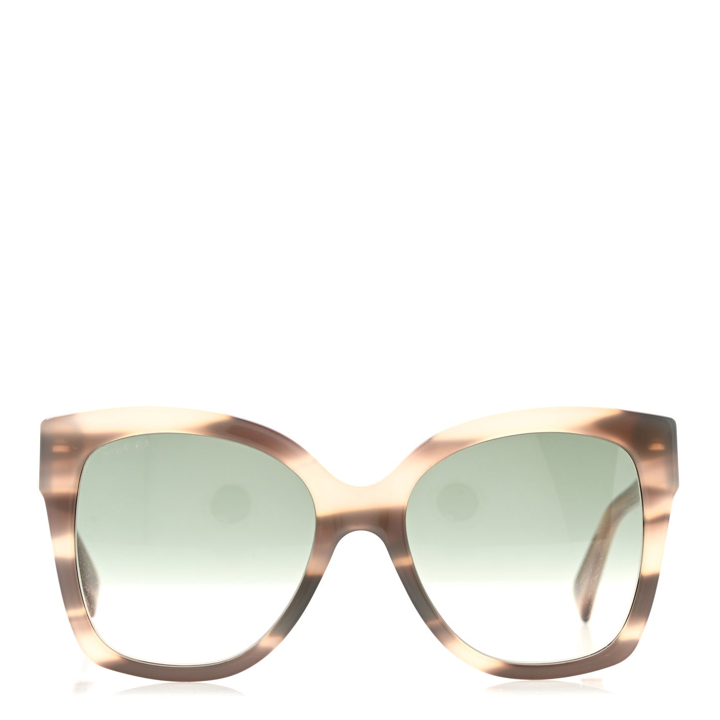 Acetate Square Frame Sunglasses GG0459S Tortoise Grey