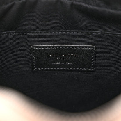Saint Laurent Calfskin Matelasse Monogram Lou Camera Bag Dark Beige 6 of 11